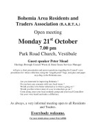 BARTA Meeting about rubbish collection