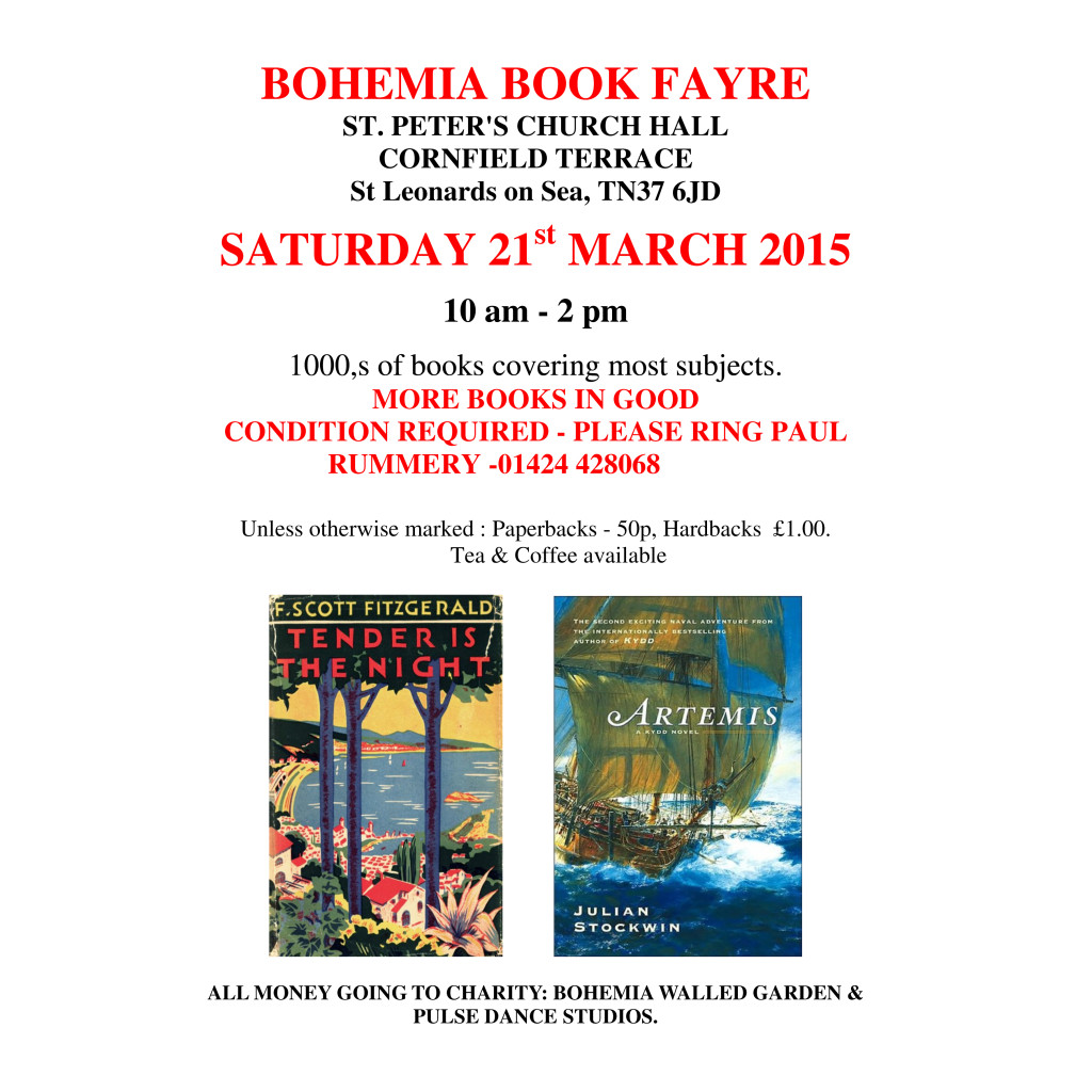 Bohemia Book Fayre 2015