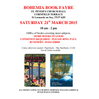 Bohemia Book Fayre 2015