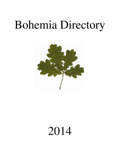 Bohemia Directory 2014