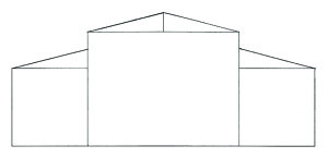 Cross-section view of proposed 1066 Centre