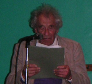 Charlie Wright of St Leonards Writers, 2011