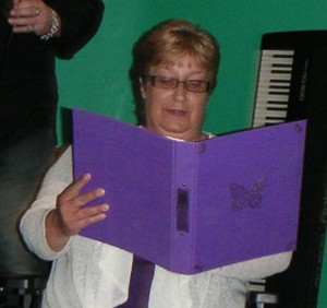 Christine Dale of St Leonards Writers, 2011