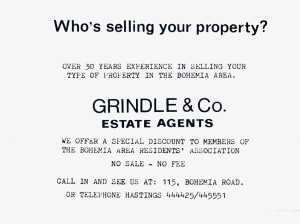 Grindle & Co (advert June 1987)