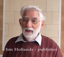 Jim Hollands - publisher of "Hastings Town"