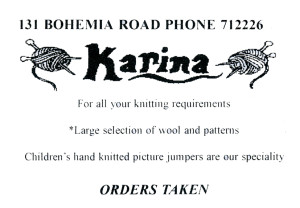 Karina, Bohemia Road