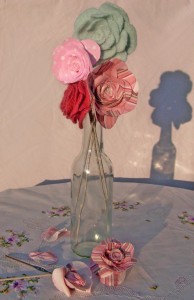 Upcycled Roses