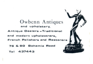 Owbenn Antiques (advert June 1987)