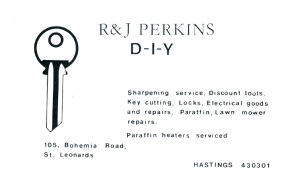 R & J Perkins (advert June 1987)