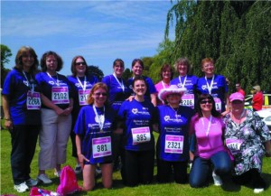 Race for Life warm up