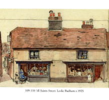All Saints Street - Leslie Badham 1925