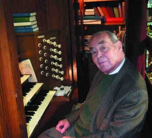 Organist for 40 years, Frank Jenkins