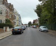 Lots of parking space in St Peter's Road - picture taken at mid-day 26 Sept 2014.