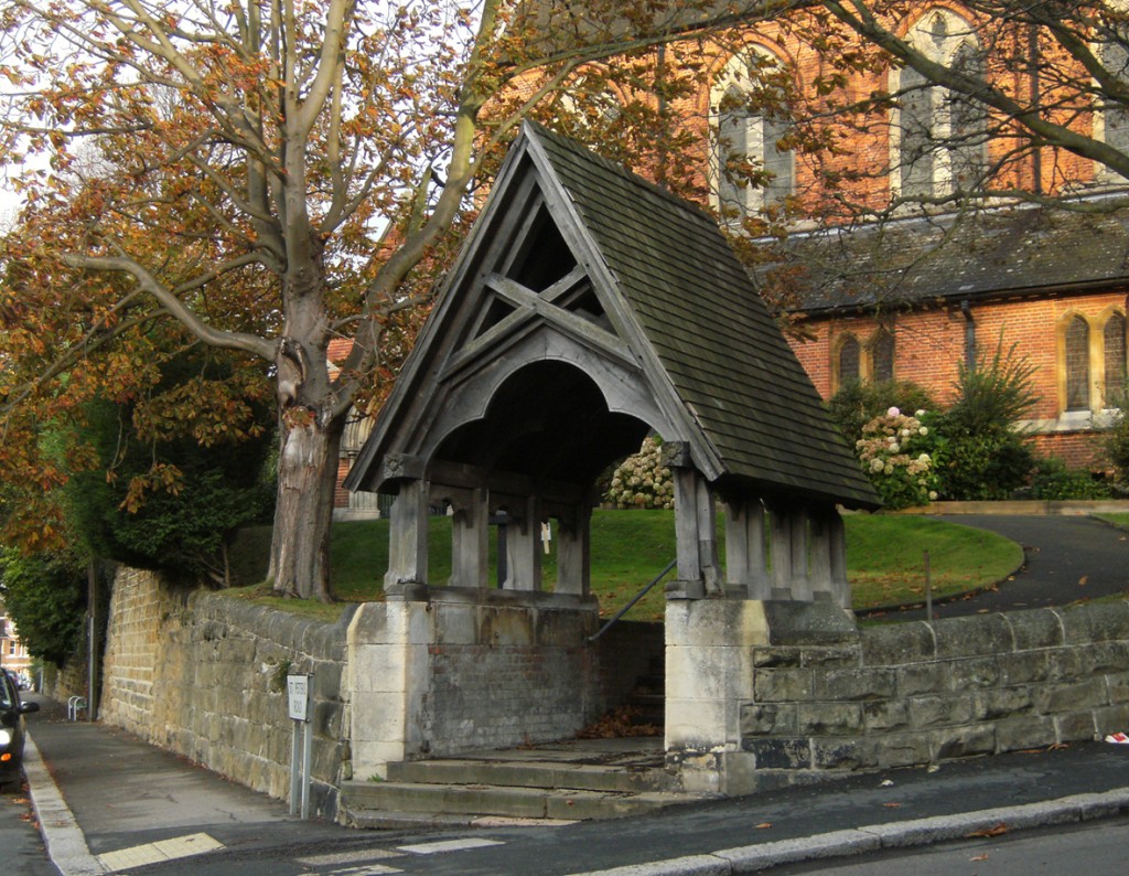 St Peter's Church, Bohemia - lychgate