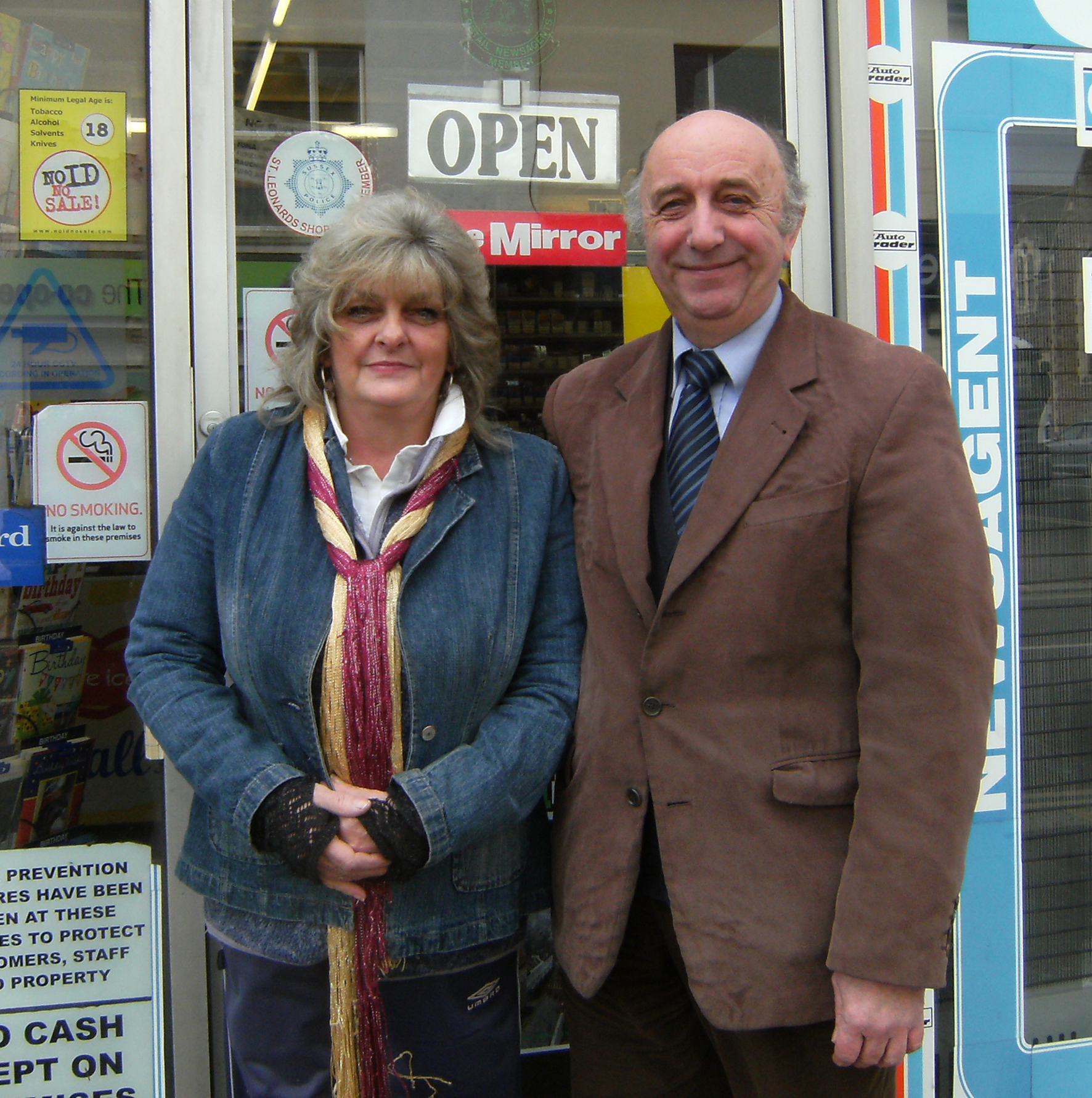 Janie Smith and Terry Foord