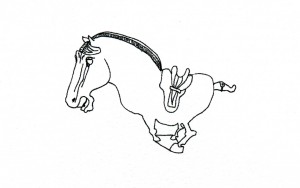 Horse by Thad Skews