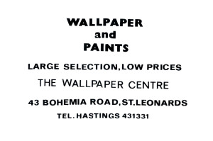 Wallpaper Centre (advert June 1987)