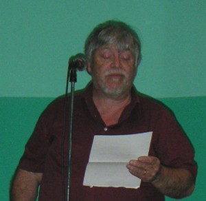 William J Stevens of St Leonards Writers, 2011