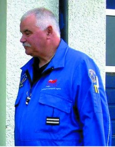 Bob Kenward, coastguard